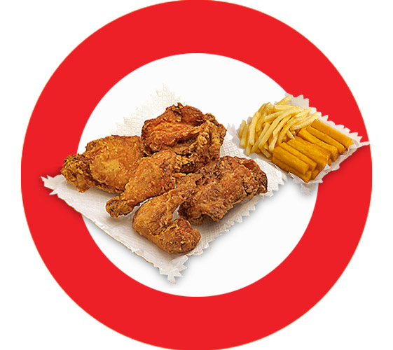 Cesta 2 Crispy Chicken