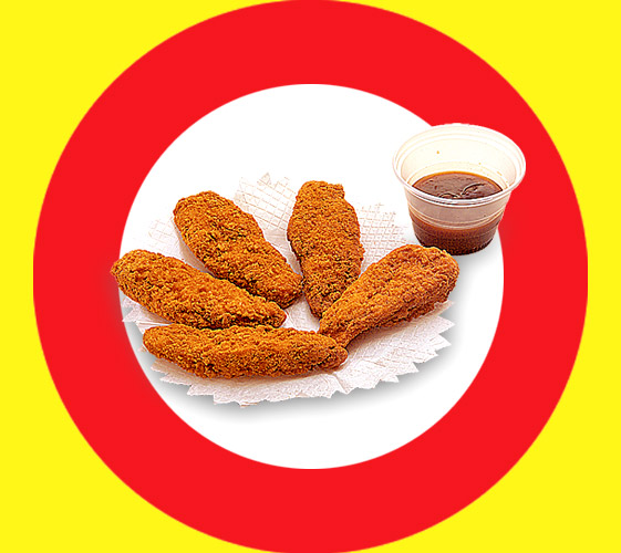 Porção de strips Crispy Chicken